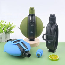 Foldable Silicone Water Bottle With Compass — Kenya · WIMU Kitchen