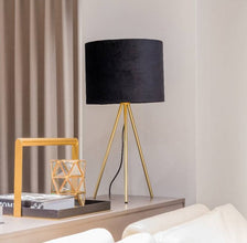Gold Table Lamp — WIMU Kitchen Nairobi — Kenya · WIMU Kitchen