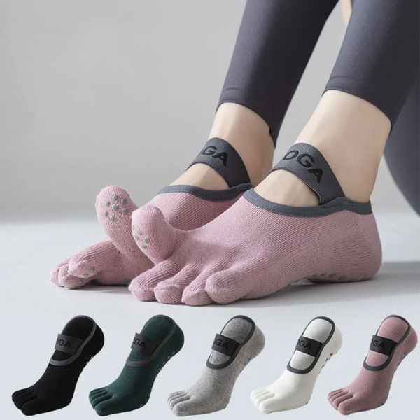 Exercise Toe Socks with Non-Skid Soles for Yoga, Gym & Indoor Workouts (Size 37-41) — WIMU Kitchen Nairobi — Kenya · WIMU Kitchen Nairobi