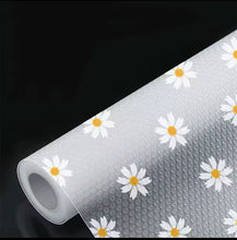 Daisy Pattern Drawer and Shelf Liner Mat 45cm x 500cm - Cuttable Cupboard Liner Roll — WIMU Kitchen Nairobi — Kenya · WIMU Kitchen