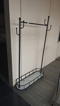 Clothes Rack With Marble Basket And Wheels — Kenya · WIMU Kitchen