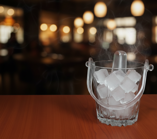 Glass Ice Bucket — Kenya · WIMU Kitchen Nairobi