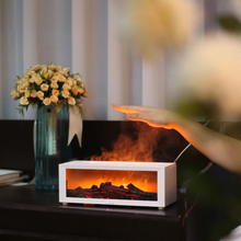 Flame Fireplace Aroma Diffuser & Humidifier – close-up — Kenya · WIMU Kitchen