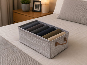 Collapsible Clothing Storage Box 47 x 28 x 20cm — view 2 — Kenya · WIMU Kitchen