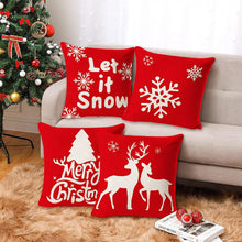 Christmas Cotton Pillow Covers 45 x 45cm, 3 Pack — view 2 — Kenya · WIMU Kitchen