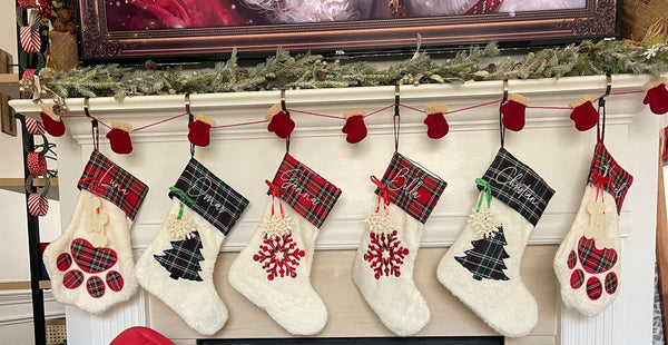 Christmas Fireplace Stockings, 3 Pack — WIMU Kitchen Nairobi — Kenya · WIMU Kitchen Nairobi