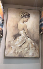 Lady Printed Oil Painting + Frame (80 × 120 × 3.5 cm) — Kenya · WIMU Kitchen
