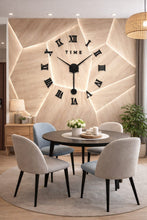 3D Large Roman Numeral Acrylic Wall Clock with Pendulum — Kenya · WIMU Kitchen