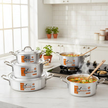 Extensils 10 Piece Aluminium Cookware Set — WIMU Kitchen Nairobi — Kenya · WIMU Kitchen
