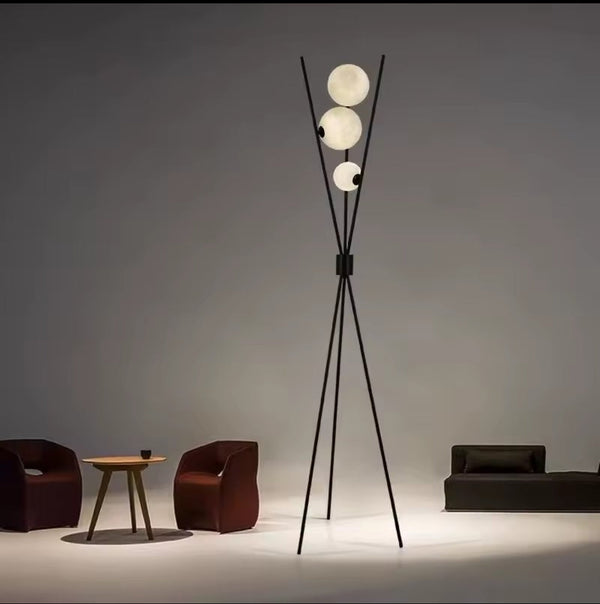 Iron Art Floor Lamp with 3 Lighting Modes - Slim Standing Lamp for Living Room and Bedroom — WIMU Kitchen Nairobi — Kenya · WIMU Kitchen Nairobi