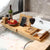 Expandable Bamboo Bathtub Caddy Tray - Adjustable Bath Rack and Breakfast Table — WIMU Kitchen Nairobi