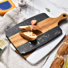 Acacia wood cheese and charcuterie board with marble inlay | WIMU Kitchen Kenya — Kenya · WIMU Kitchen