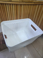 Storage Basket with Bamboo Lid – 17L Modern Lidded Organiser (36.5cm) — WIMU Kitchen Nairobi — Kenya · WIMU Kitchen