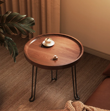 Mid-century Metal And Wood Side Table 50 × 50 × 46 cm — WIMU Kitchen Nairobi — Kenya · WIMU Kitchen