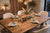 6 Piece Metallic Bronze Effect Round Table Mats, 38cm — WIMU Kitchen Nairobi