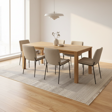 Kemet Grey Tribal Border Rug, 3 Sizes, Indoor-Outdoor — view 2 — Kenya · WIMU Kitchen