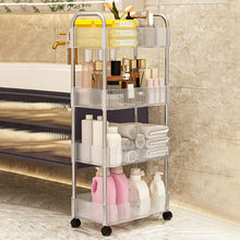 4 Tier Clear Acrylic Trolley Storage Rack with Lockable Wheels for Home & Office — WIMU Kitchen Nairobi — Kenya · WIMU Kitchen
