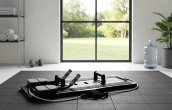 Multifunctional Pilates Board with Ab Wheel - 100x41cm, Adjustable Resistance in Green, Peach, Black or Blue — WIMU Kitchen Nairobi — Kenya · WIMU Kitchen