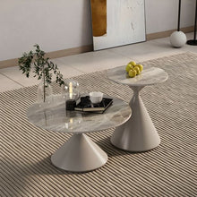 Two-Piece Marble-Top Nesting Coffee Tables with Metal Frame — WIMU Kitchen Nairobi — Kenya · WIMU Kitchen