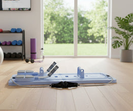 Multifunctional Pilates Board with Ab Wheel - 100x41cm, Adjustable Resistance in Green, Peach, Black or Blue — WIMU Kitchen Nairobi — Kenya · WIMU Kitchen
