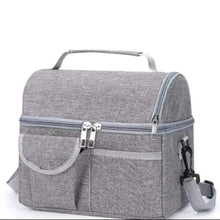 8L Insulated Thermal Lunch Bag – Leakproof Oxford Cooler/Warmer (Grey) — WIMU Kitchen Nairobi — Kenya · WIMU Kitchen