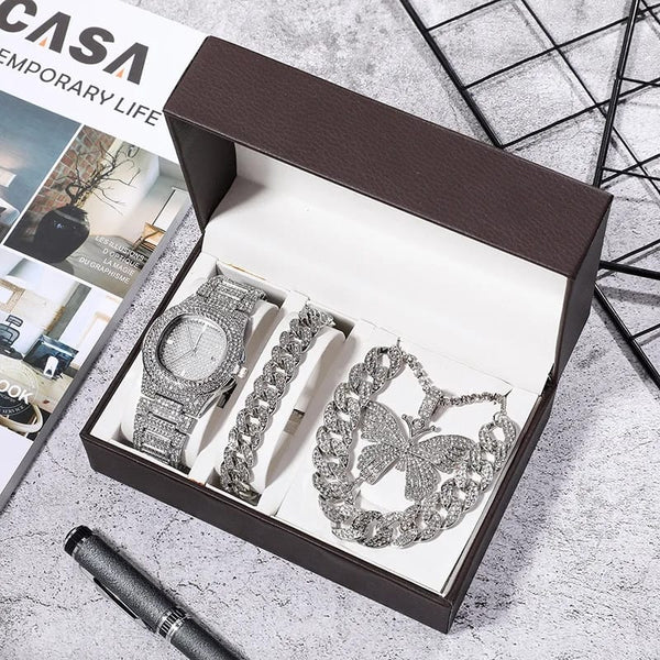 4Pcs Ladies Diamond Jewelry Gift Set — Kenya · WIMU Kitchen Nairobi