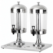 Stainless Steel Double Bowls Juice Dispenser (view 4) — Kenya · WIMU Kitchen