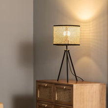 Rattan Tripod Table Lamp – 30 × 52 cm — WIMU Kitchen Nairobi — Kenya · WIMU Kitchen
