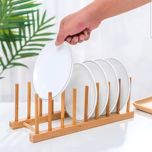 Bamboo plate Rack/ holder — Kenya · WIMU Kitchen Nairobi