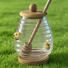 Honey Canister with Bamboo Lid & Stirring Rod — WIMU Kitchen Nairobi — Kenya · WIMU Kitchen