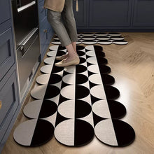 2 Piece Absorbent Kitchen Floor Mat Set, Non-Slip — view 7 — Kenya · WIMU Kitchen