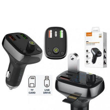 Car Bluetooth FM Transmitter with Triple USB Car Charger (view 3) — Kenya · WIMU Kitchen
