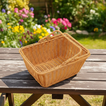 Picnic And Outdoor Rattan Shopping Basket — Kenya · WIMU Kitchen