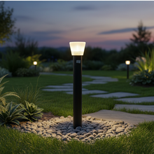Outdoor Bollard Light 800mm with E27 Holder - IP44 Full-Height Path Bollard LL 506P-08-BK — WIMU Kitchen Nairobi — Kenya · WIMU Kitchen
