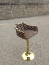 Bar Stools with Gold Details — Kenya · WIMU Kitchen