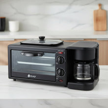 Nunix BE 12 3-in-1 Breakfast Maker with 12L Toaster Oven, Coffee Maker and Griddle — WIMU Kitchen Nairobi — Kenya · WIMU Kitchen