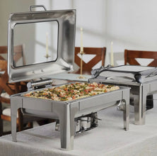 9L Gold & Silver Chafing Dish - Single to Triple — view 2 — Kenya · WIMU Kitchen