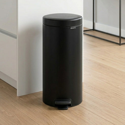 NewIcon Pedal Waste Bin – Matt Black, Soft-Close Lid (3L–30L Sizes) — WIMU Kitchen Nairobi — Kenya · WIMU Kitchen Nairobi