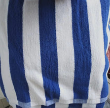 Cotton Pool & Beach Towel 100 x 180cm, Striped — view 2 — Kenya · WIMU Kitchen
