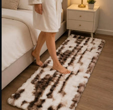 Faux Fur Bubble Velvet Floor Mat 60 x 180cm - Nairobi — view 2 — Kenya · WIMU Kitchen