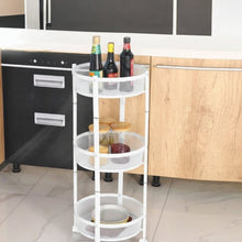 Foldable Rotating Fruit & Vegetable Rack on Wheels — view 2 — Kenya · WIMU Kitchen