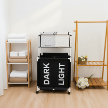 Laundry Basket with Storage Rack — Kenya · WIMU Kitchen