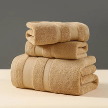 3-Piece Combed Cotton Bath Towel Set — WIMU Kitchen Nairobi — Kenya · WIMU Kitchen