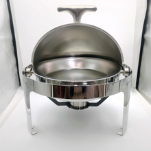 Round Chaffing Dish (Without Window) (view 4) — Kenya · WIMU Kitchen