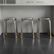 Stainless Steel Stool — Kenya · WIMU Kitchen