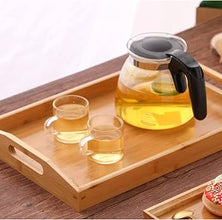 3 Piece Bamboo Serving Tray Set - Nairobi, Kenya — view 2 — Kenya · WIMU Kitchen
