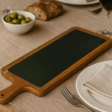Bamboo Slate Plate (Rectangular) (view 3) — Kenya · WIMU Kitchen