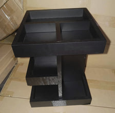 3 Tier Rotating Wooden Makeup & Perfume Organiser — view 3 — Kenya · WIMU Kitchen