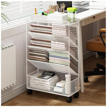 Mobile Bookshelf Stand with Wheels - Rolling Open Shelving for Books, Files and Magazines — WIMU Kitchen Nairobi — Kenya · WIMU Kitchen
