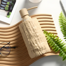 Stone Textured Soap Dispenser - Minimalist Refillable Pump Dispenser — WIMU Kitchen Nairobi — Kenya · WIMU Kitchen